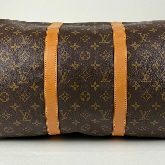 Louis Vuitton Brown Handbag Monogram Keepall - Picture 1 of 7